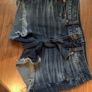 American Eagle Dark Jean Shorts